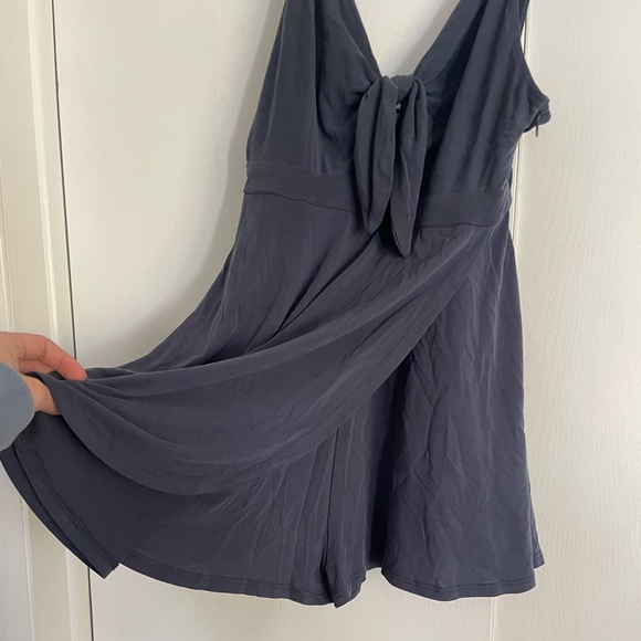 Navy Urban Outfitters Skort Romper - Picture 3 of 8